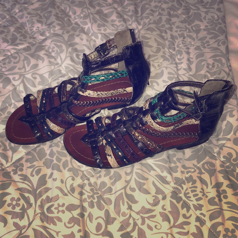 Strappy sandals